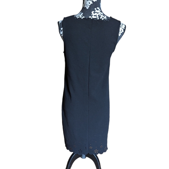 🌻2 for $20 | Alfred Sung Laser Cut Midi Dress - Picture 2 of 10